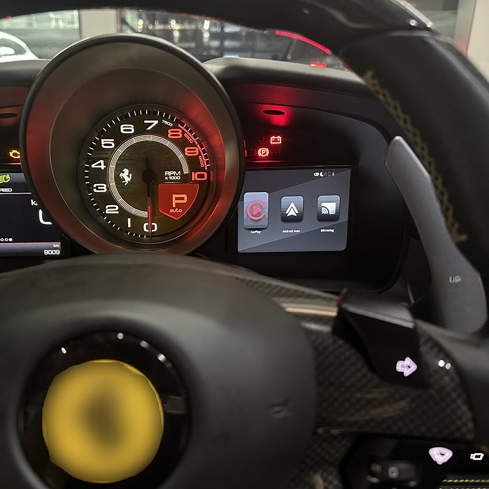 Wireless Apple CarPlay Smart Box For Ferrari California T Android Auto Mirror Link AirPlay Radio CarPlay Ai Box