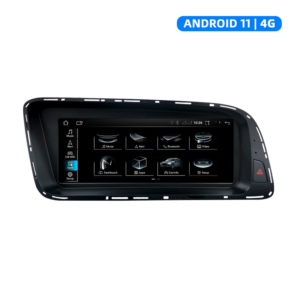 8.8 Inch Screen ANDROID 13 8 CORE Autoradio CARPLAY for Audi Q5 2009 2016 2017 Car DVD Player radio GPS Navigation 4G BT