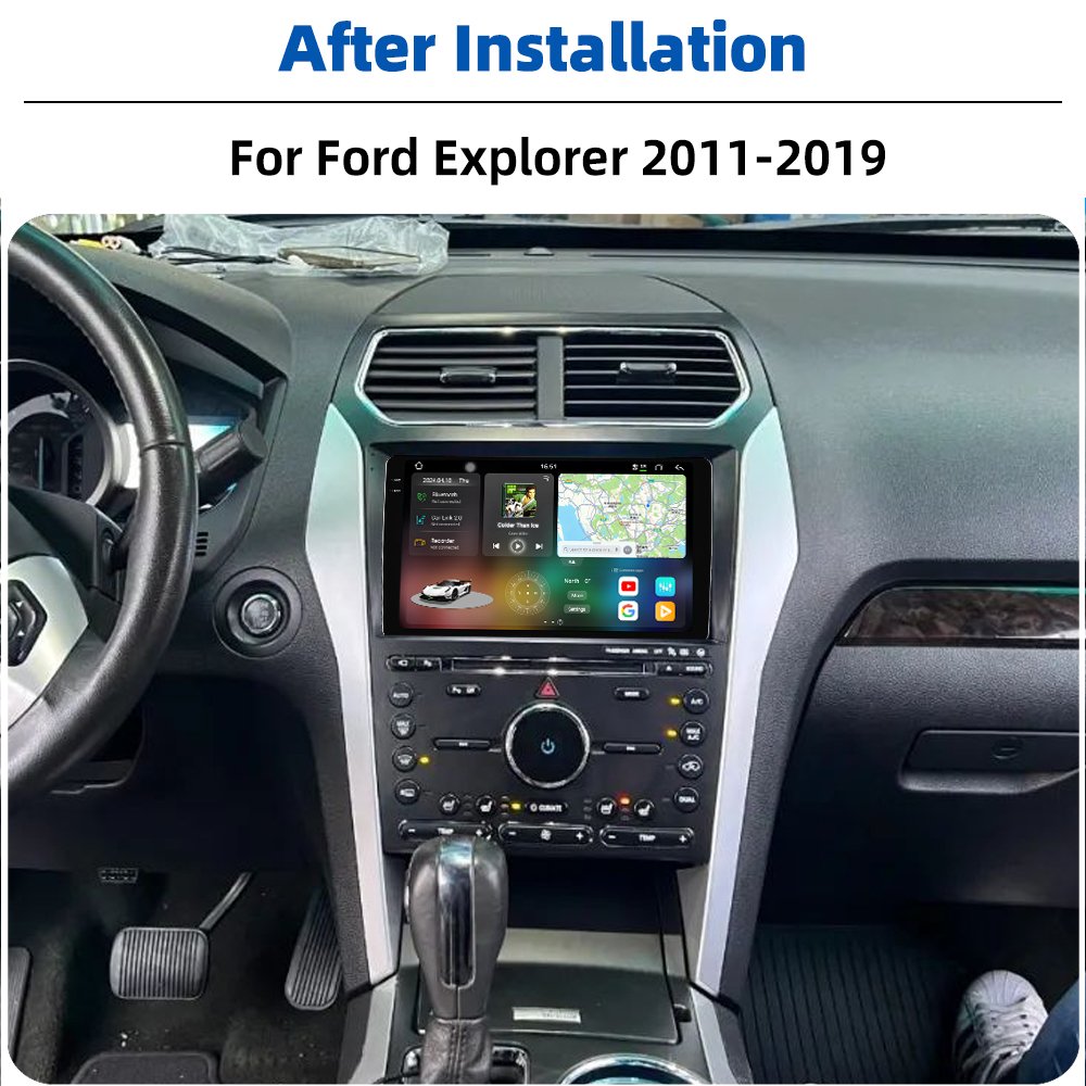 2K Android 13 2 DIN Car Radio Auto Stereo Video Screen Autoradio For Ford Explorer 2011-2019 CarPlay Auto Gps Navigation