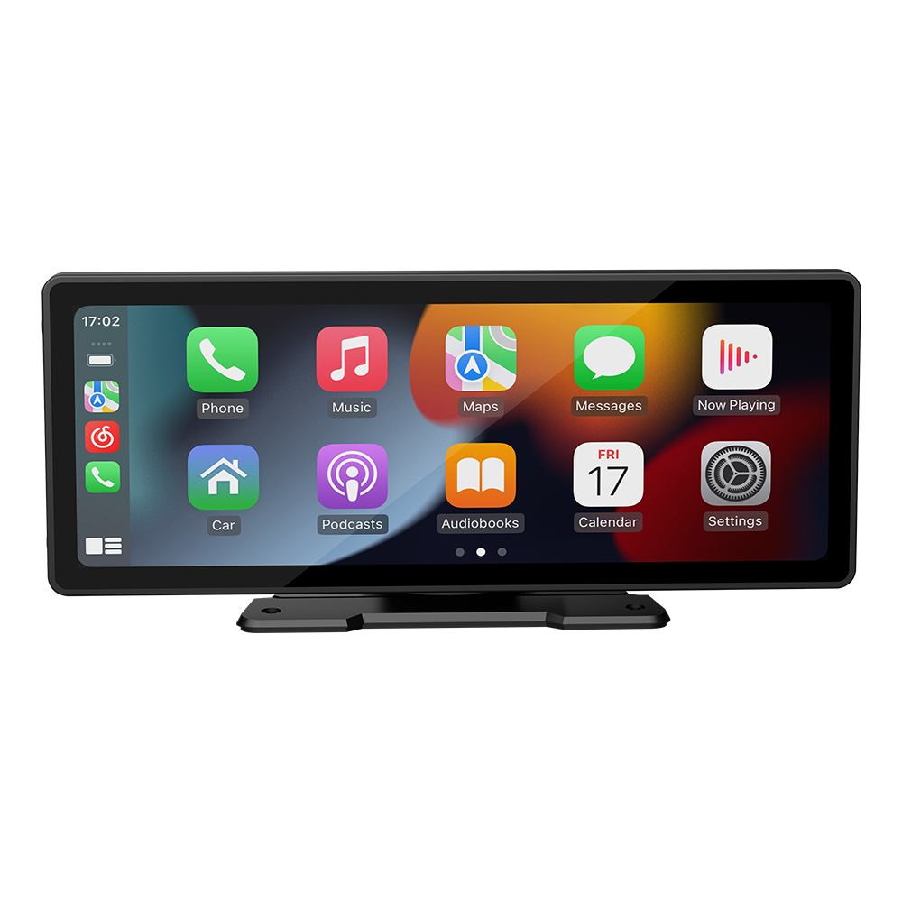 9.3"/10.26'' IPS HD CarPlay Monitor Wireless Android Auto Radio Universal Multimedia Video MP5 Player Touch Screen BT DVR Mirror