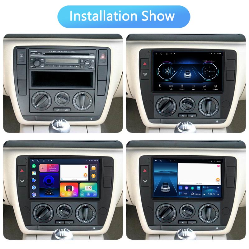 For VW Passat B5 2000-2005 GPS Navigation Stereo Audio navigation 9INCH Android 4/8core Headunit Car Radio NO DVD Player