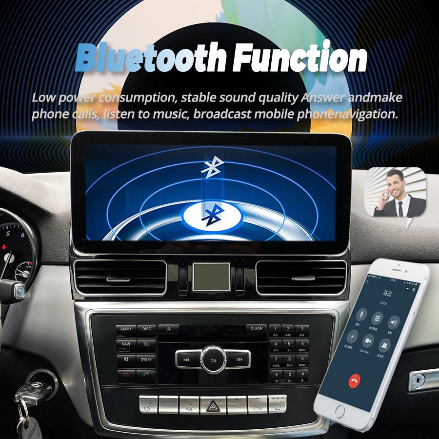 8+256G NEW Android Auto Carplay Car Radio For Mercedes Benz GLE GLS W166 W167 C292 2016-2018 GPS Stereo Multimedia Video Player