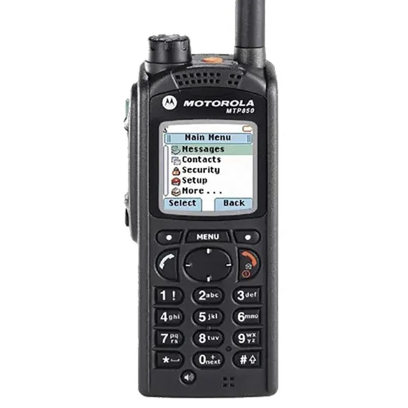 Moto-rola MTP850 350-470MHz UHF fm radio two way radio walkie talkie 50km for business handheld station MTP850 hot sell
