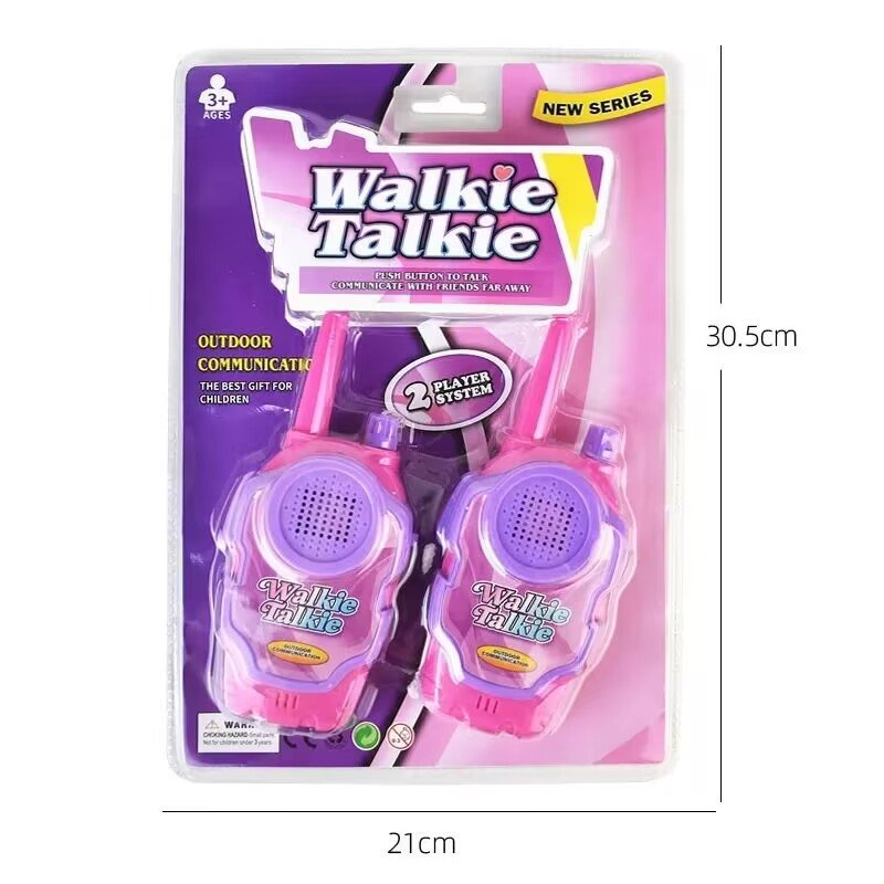 2023 Newest popular birthday gift walkie talkie for kids two way radio set for Home Kids Children portable walkie talkies toys