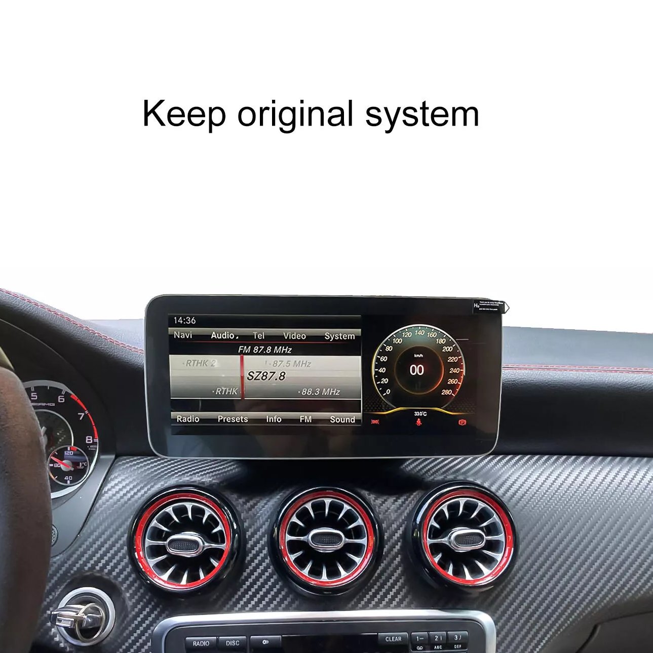 10.25" Android13 8g+128g 8core auto electronics car radio video player for Mercedes Benz GLA CLA A Class 2013-2015 NTG4.5