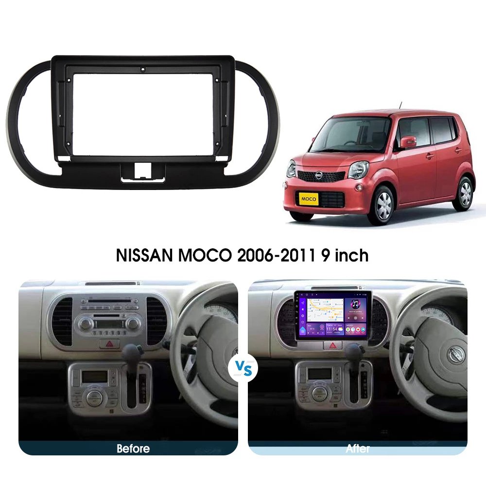 Android 13 Carplay Radio For For Nissan Moco 2006-2011 Multimedia Carplay 2DIN Stereo Car GPS Navigation Head Unit Video Player