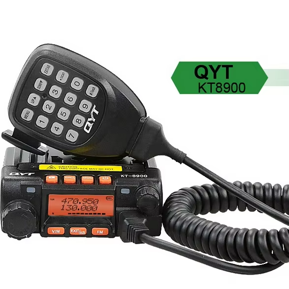 Wholesale QYT KT8900 Vehicle Radio, Mini Walkie Talkie, QYT KT8900 Dual Band Car Radio VHF 136-174MHz UHF 400-480MHz