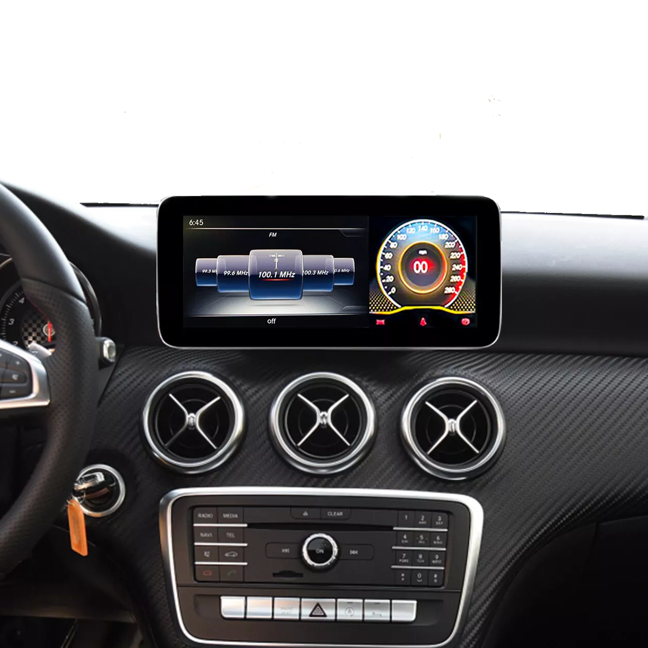 10.25inch big screen touch stereo wireless car-play& android auto For Mercedes Benz GLA CLA A Class W176/X156 2016-2018 NTG5.0