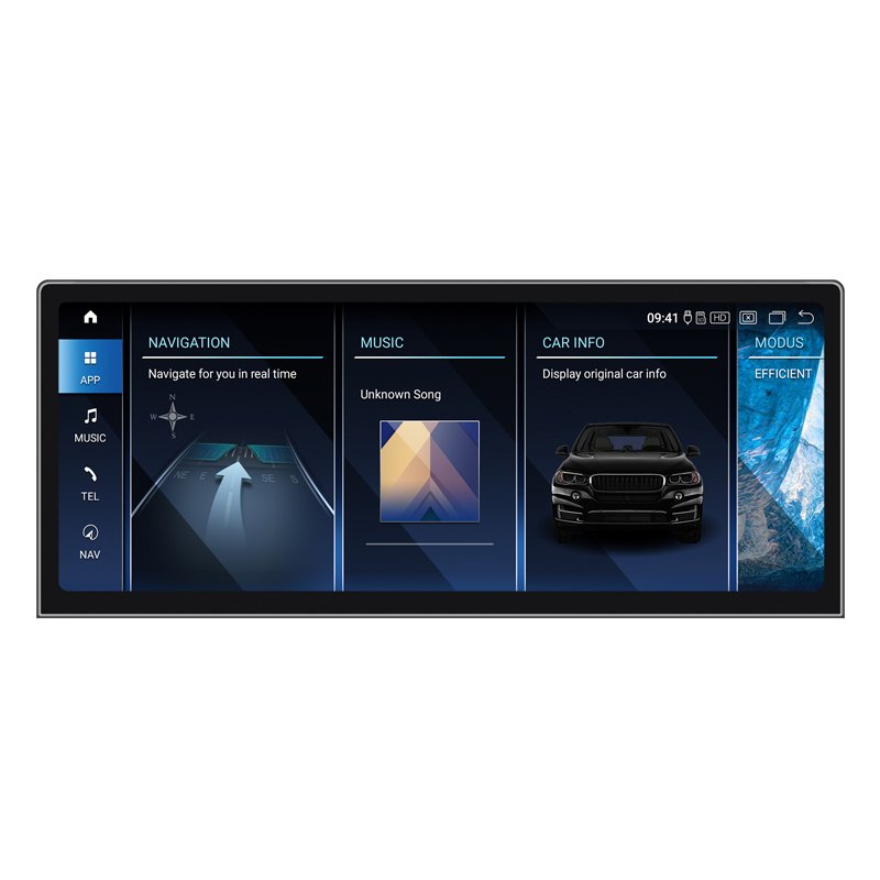 Android Multimedia Player Screen For BMW 3 Series E90 E91 E92 2009-2010 CIC Android Multimedia Player
