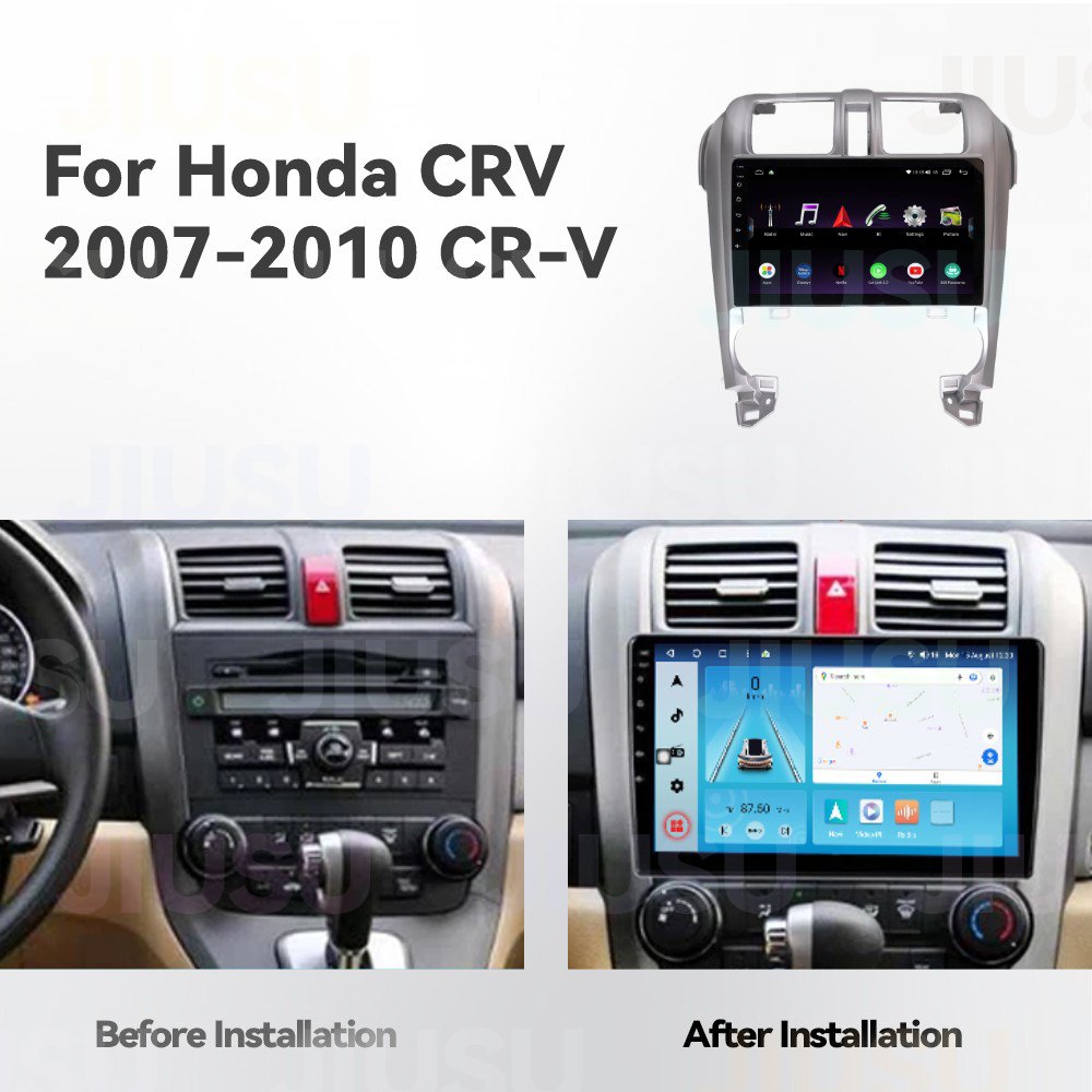 Android 12 Car DvD Player 10 inch Multimedia System Car Radio for Honda CRV 2007-2010 Car Stereo Touch Screen Carplay DSP BT GPS