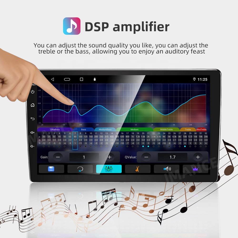 Jmance 9" For Audi Q3 1 8U 2011 - 2018 Frame With Bt Dsp Rds Wifi Android Auto Carplay Multimedia 2 Din Car Dvd Player