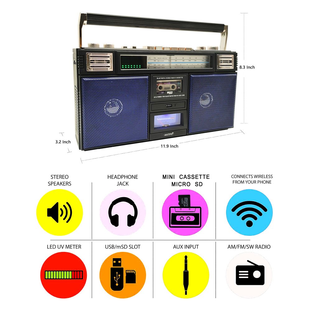 Hot Selling Multifunctional Powerful Wireless Audio Speakers Home Radio With Built-In FM Band And Internet Radio Function