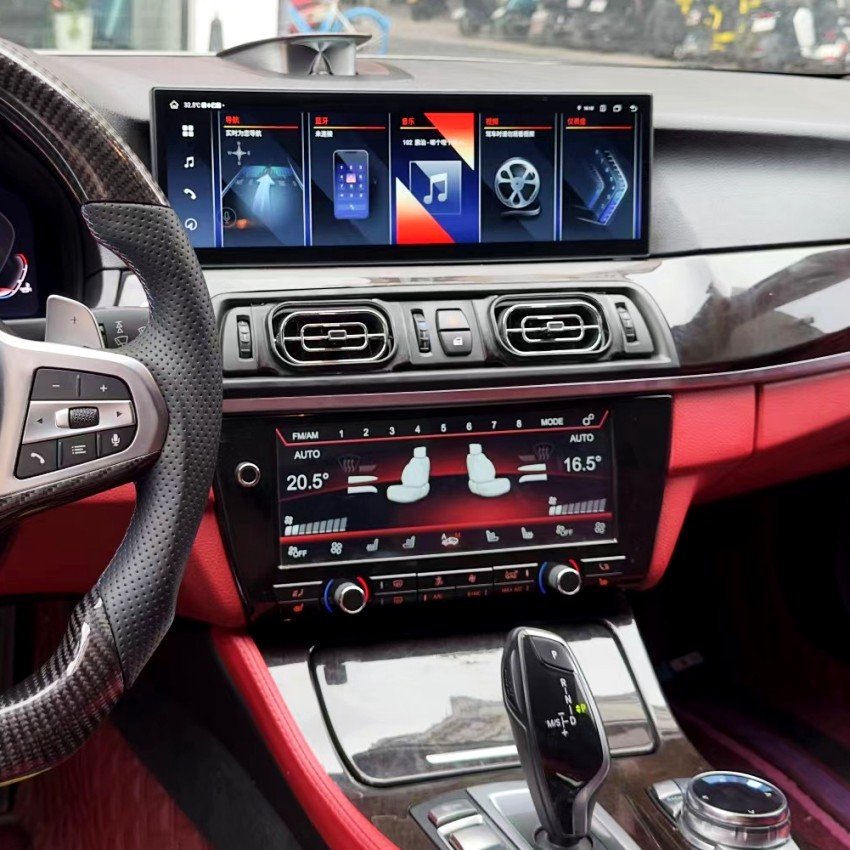 14.9 Inch Android Auto Multimedia Car Radio Head Unit for BMW F10 5 Series Video Player GPS Navigation CarPlay DSP OBD2 Function