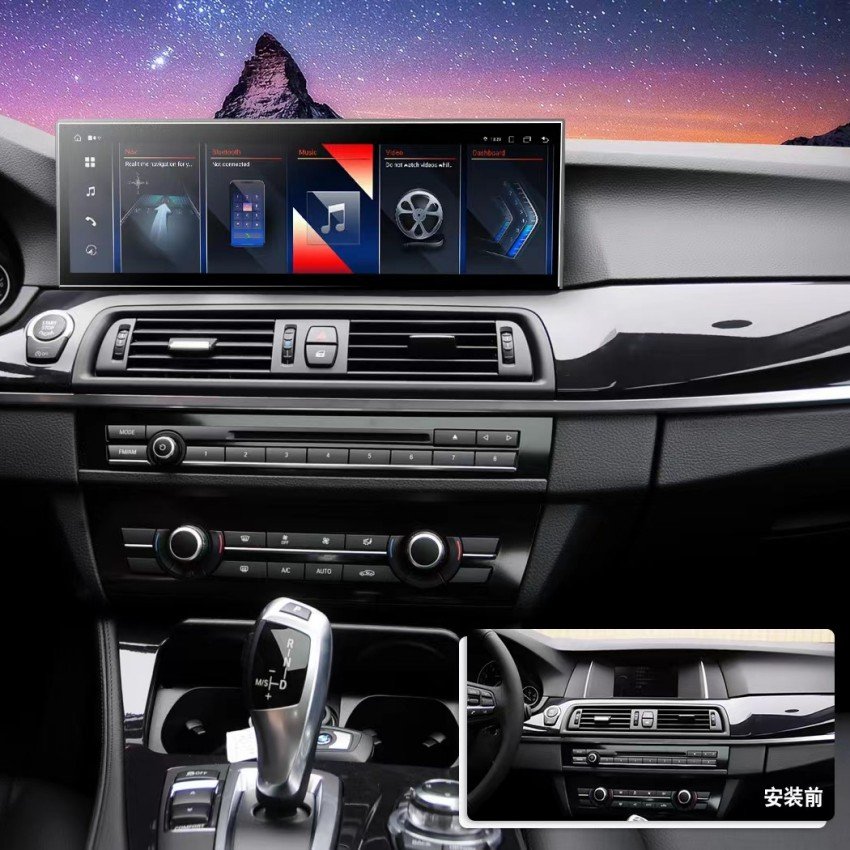 14.9 Inch Android Auto Multimedia Car Radio Head Unit for BMW F10 5 Series Video Player GPS Navigation CarPlay DSP OBD2 Function