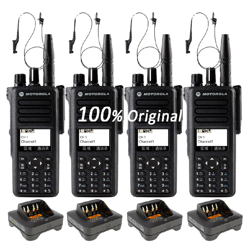 Motorola Radios Walkie-talkie Dp4800 Dp4801e Xir P8660i Dgp8550e Digital Vhf Uhf Aes256 Two Way Radio Long Range Walkie Talkie