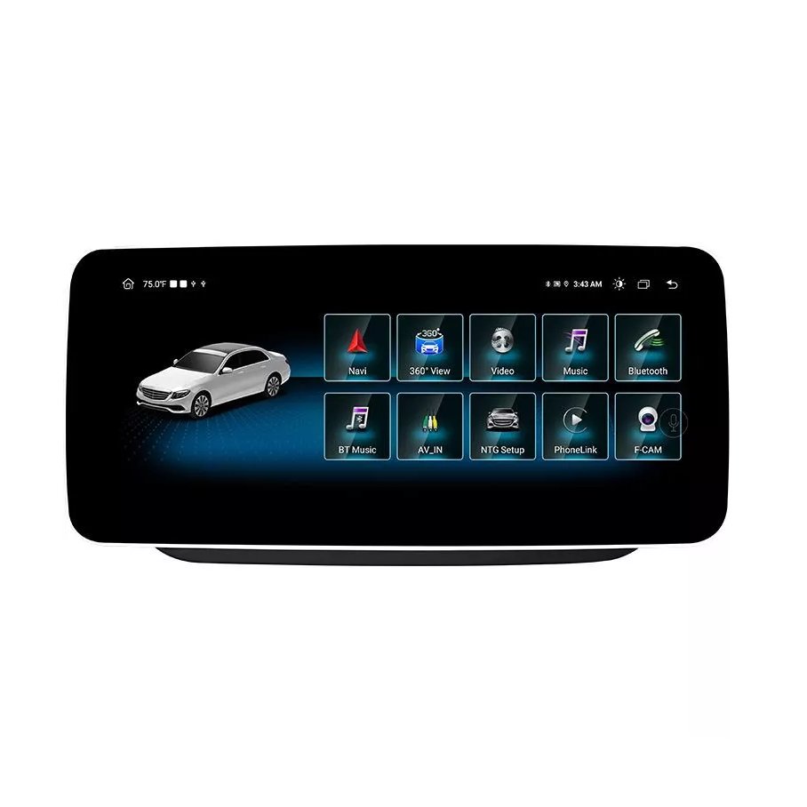 10.25" 8g+128g android screen radio gps navigation built- in Split screen& DSP For Mercedes Benz B Class W246 NTG5.0 2015-2019