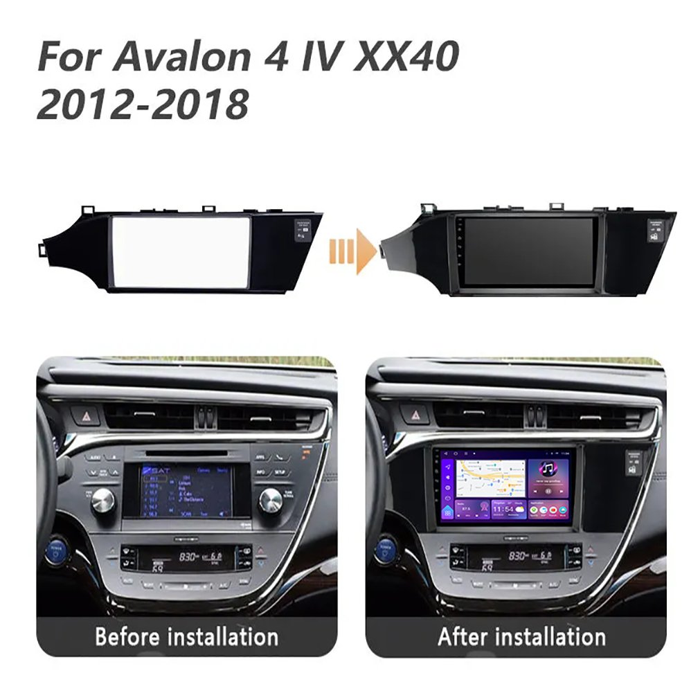 10.1" 2 din car radio Android Car Radio Player For Toyota Avalon 4 IV XX40 2012-2018 GPS Navigation Carplay auto radio