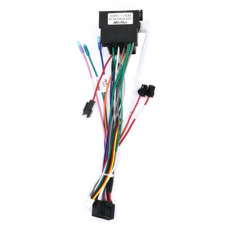Meihua Auto Stereo Cable for Renault Clio 2013-2015 Car Radio with Facial Plastic 10.1inch Frame Accessories