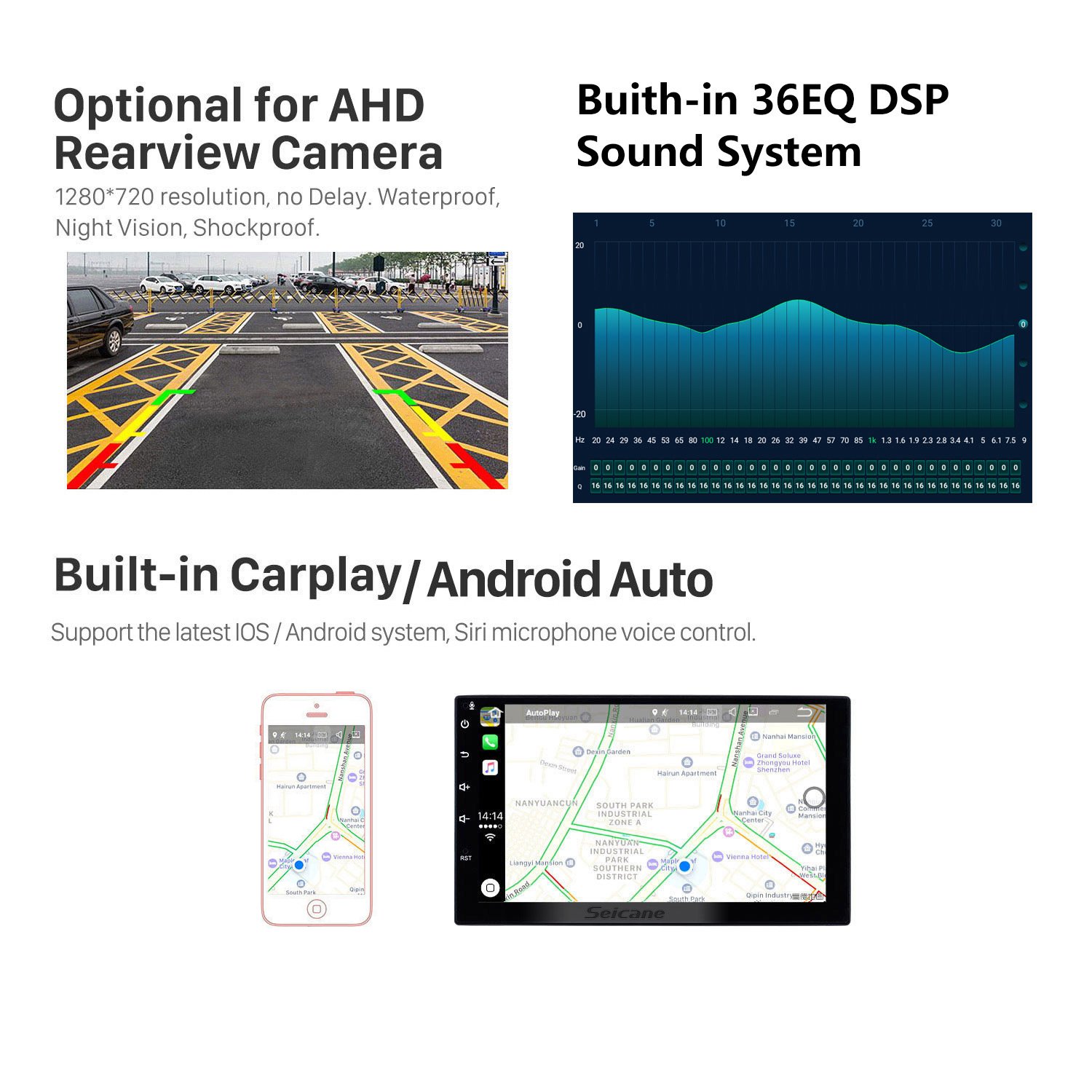 OEM Android 10.0 for Mercedes Benz Vito W447 2016 Radio with 9.7 inch HD Touchscreen GPS Carplay support TPMS DVR