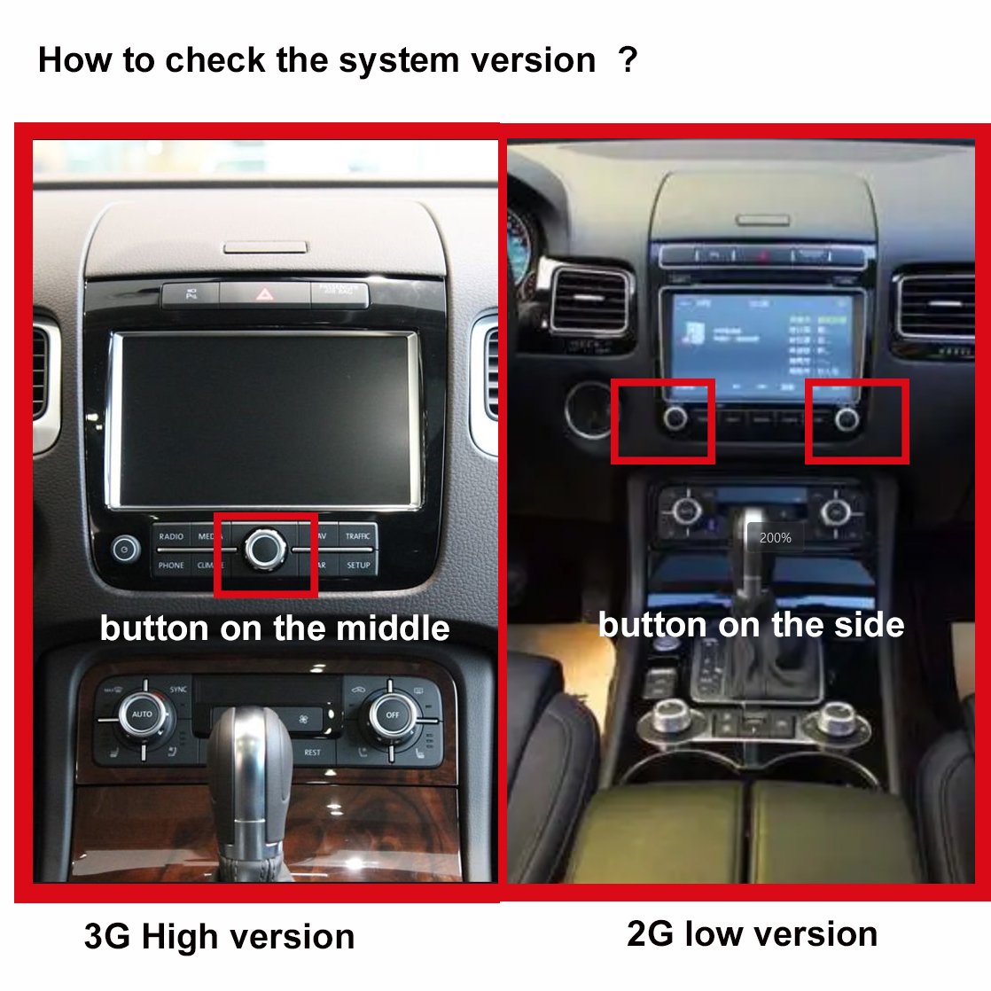 Android Auto For Volkswagen Touareg 2011-2019 3G Car DVD Player Mirror Link Air Play Radio Car Play Wireless Apple CarPlay