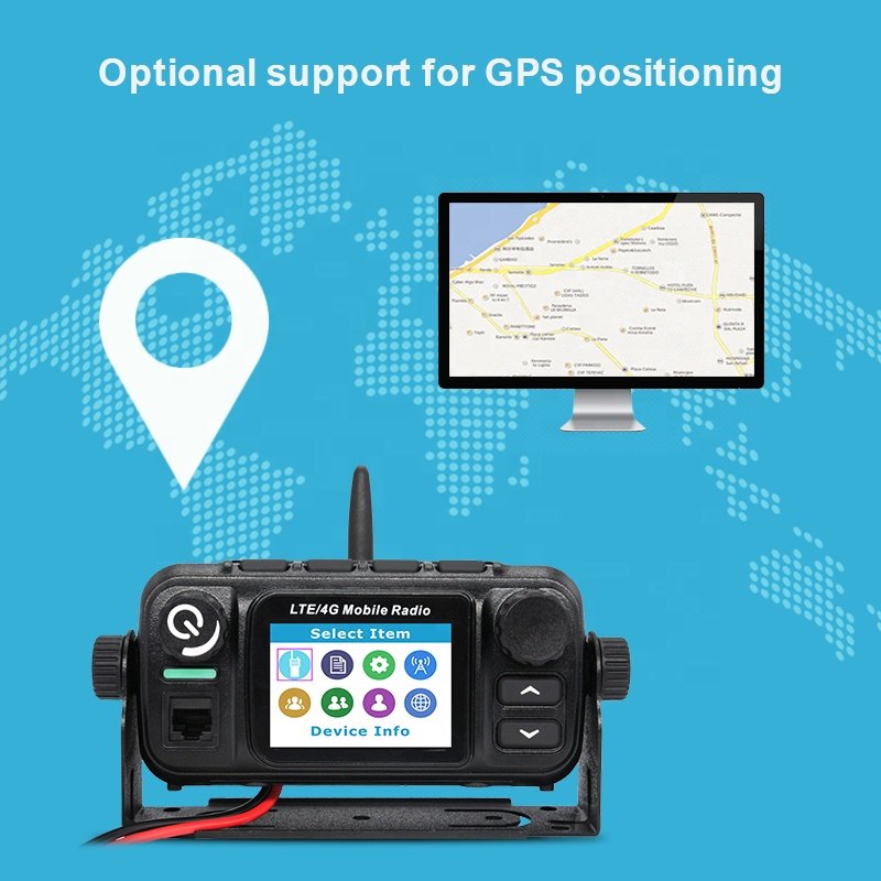 PoC Car Radio 4G LTE 3G/2G Mobile Network mobile Taxi Base radio two way radio Walkie Talkie with SIM Card