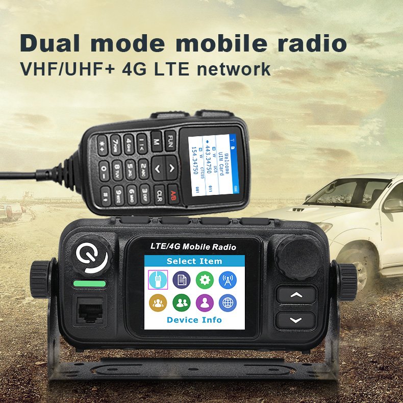 PoC Car Radio 4G LTE 3G/2G Mobile Network mobile Taxi Base radio two way radio Walkie Talkie with SIM Card