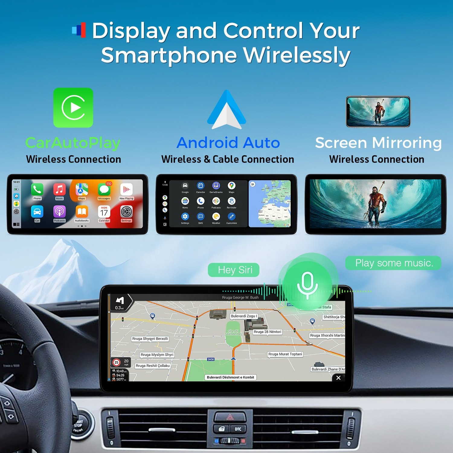 XTRONS 12.3" Android 13 8Core Car Radio For BMW 3 Series E90 E91 E92 E93 M3 2004-2012 Carplay AndroidAuto 4G LTE Car Stereo