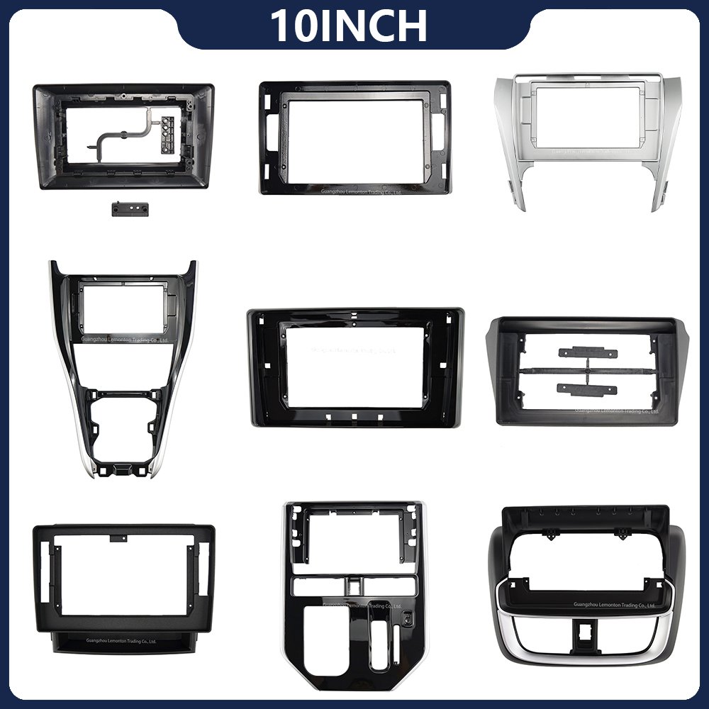 Car DVD Single Din Frame Kits for Toyota Crown 2005 - 2009 with Cable Wiring Harness other auto parts