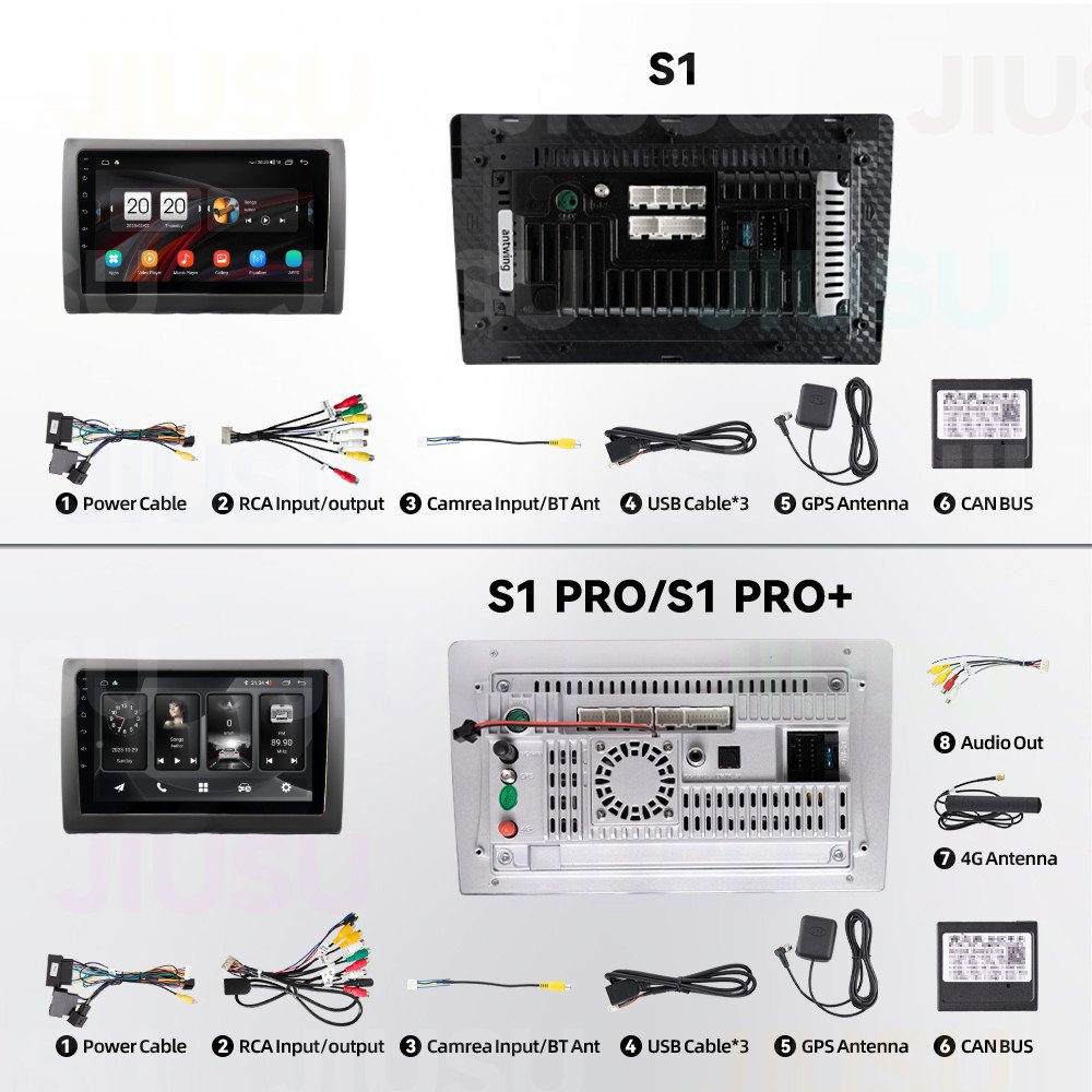 Touch Screen Android 12 Car Radio DVD Player Stereo Multimedia Audio System for Fiat Stilo 2001-2010 with Carplay DSP DAB