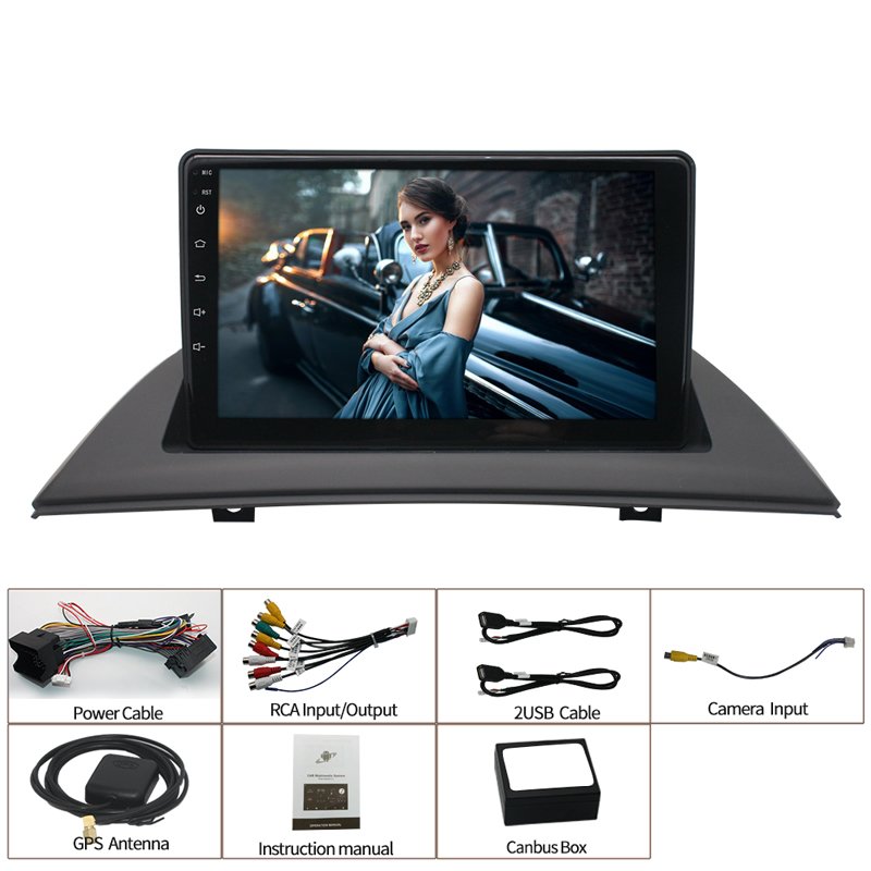 Car Radio with screen Multimedia Video Player For BMW X3 E83 2004 - 2012 Android Auto CarPlay 2 din DVD