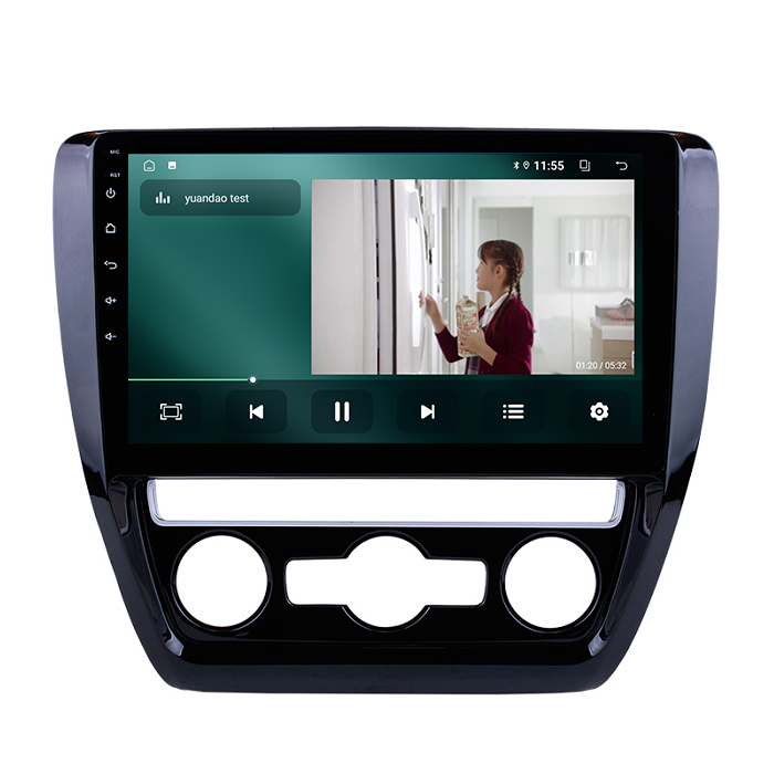 Android 9.0 system car player with gps navigator radio for For VW Volkswagen Sagitar Jetta Bora 2011-2016 10.1 inch