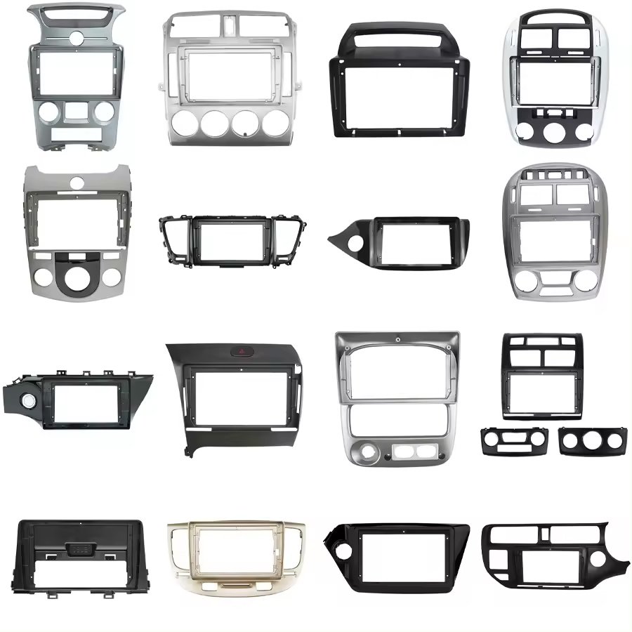 Hot Sale 9"/10" All Frames Stereo Gps Navigation Android Car Radio Bracket Panel Android Car Dvd Player Frame 2DIN Car Frame