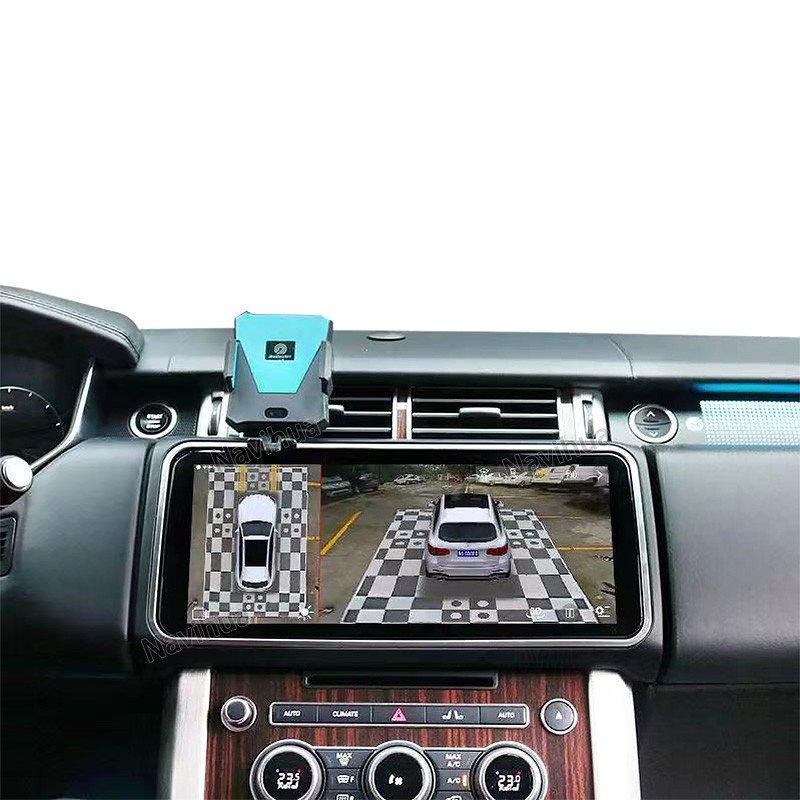 Feebest Touch Screen Android Car Radio DVD Player Leather Edition GPS Navigation For Land Rover Range Rover Sport 2013-2017