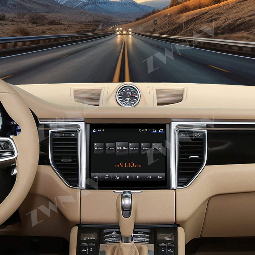 ZWNAV 8.4 Inch Car DVD Player For Porsche Macan 2014-2017 Car Radio Multimedia Player GPS Navigation Auto Electronics Carplay