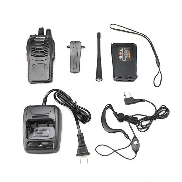 Two-way radio BF-888S handheld walkie-talkie outdoor call 3-5km long distance walkie-talkie