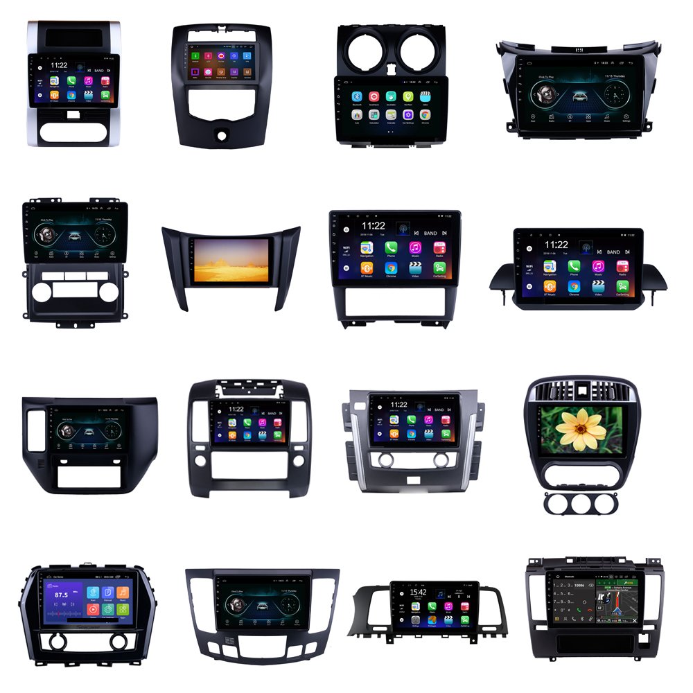 used car radios android for Nissan 9inch With CarPlay WIFI car touch screen stereo car dvd player android auto stereo