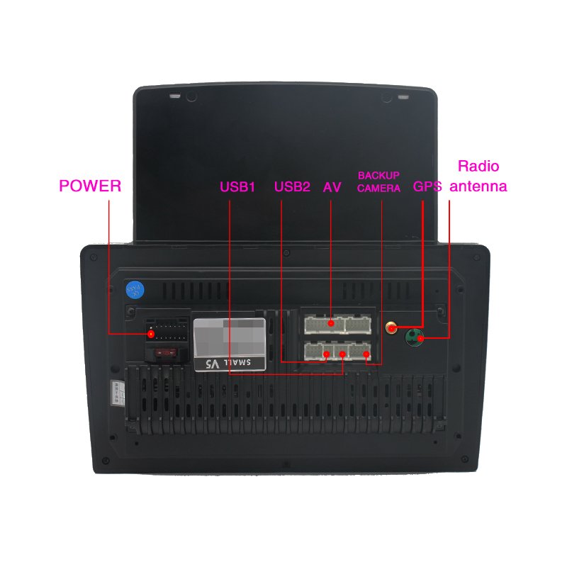 9.7" Vertical touch Screen Android 10.0 Car Radio GPS Navigation multimedia player for Tesla style