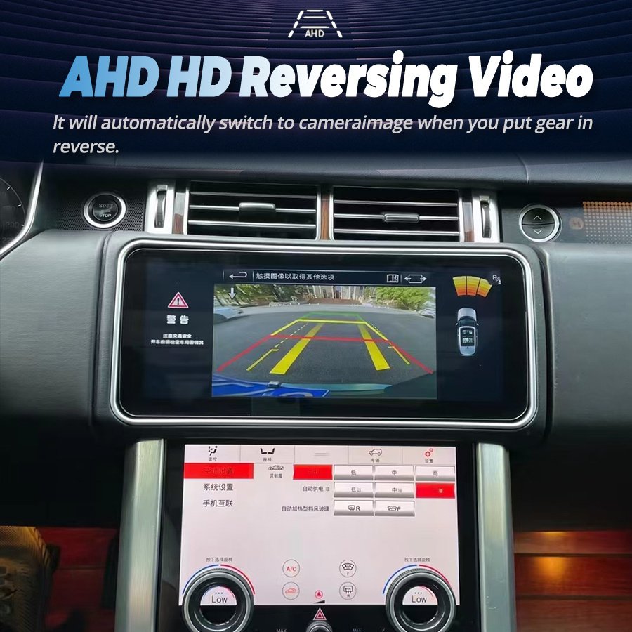 12.3inch/13.3inch AC Screen For Range Rover Sport L494 RHD Car Multimedia Player Car GPS Radio Carplay Original Car OEM Menu 4G