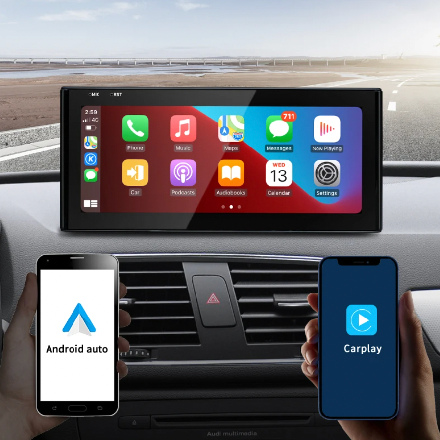 10.25inch Android13 Car Radio Audio Multimedia DVD GPS Screen Player for Audi Q5 Q5L 2017-2020 with wifi apple carplay