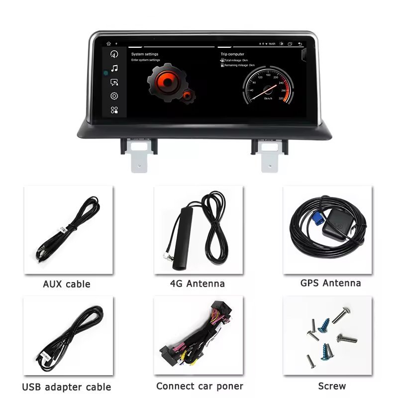 Android 128GB Car Stereo Player For BMW 1 Series E81 E82 E87 E88 CCC CIT NBT System Car Radio Carplay stereo auto