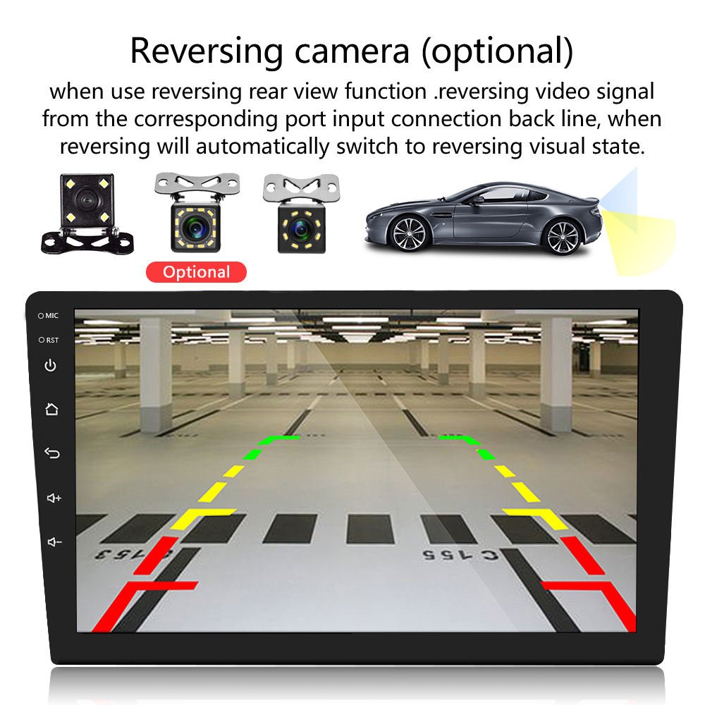 2din 10Inch Touch Screen 2 Din Universal Android Car Radio With BT Android Car Player