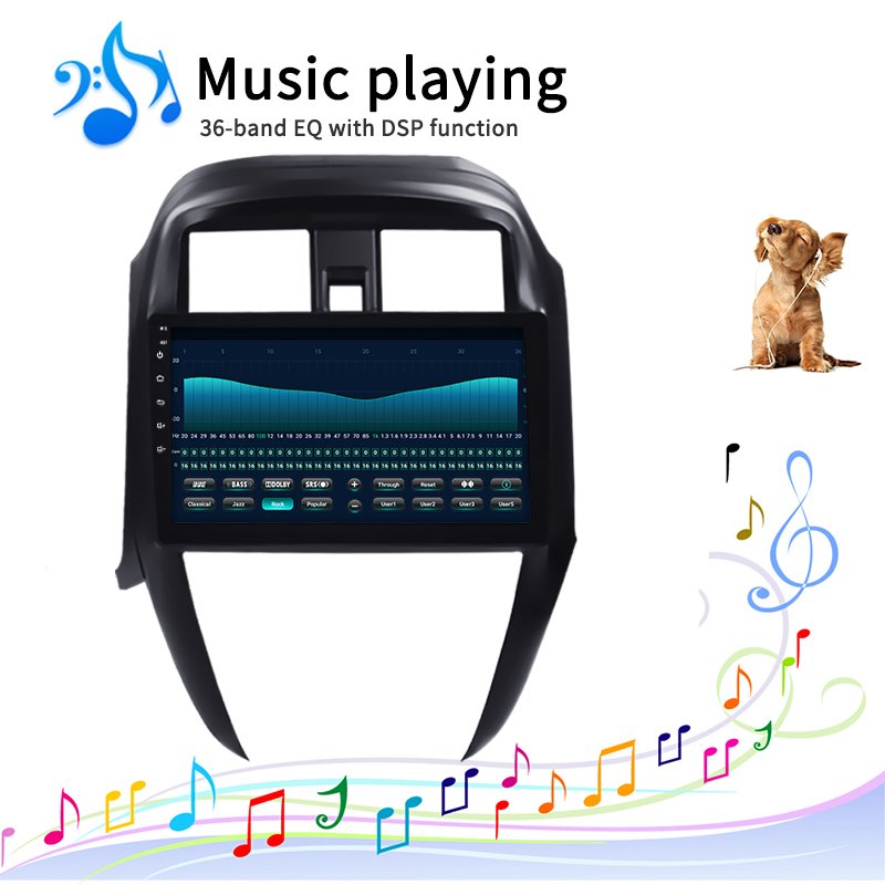 Android 10 4+64GB for 10.1" for Nissan Sunny 2014 - 2019 audio stereo audio gps navigation