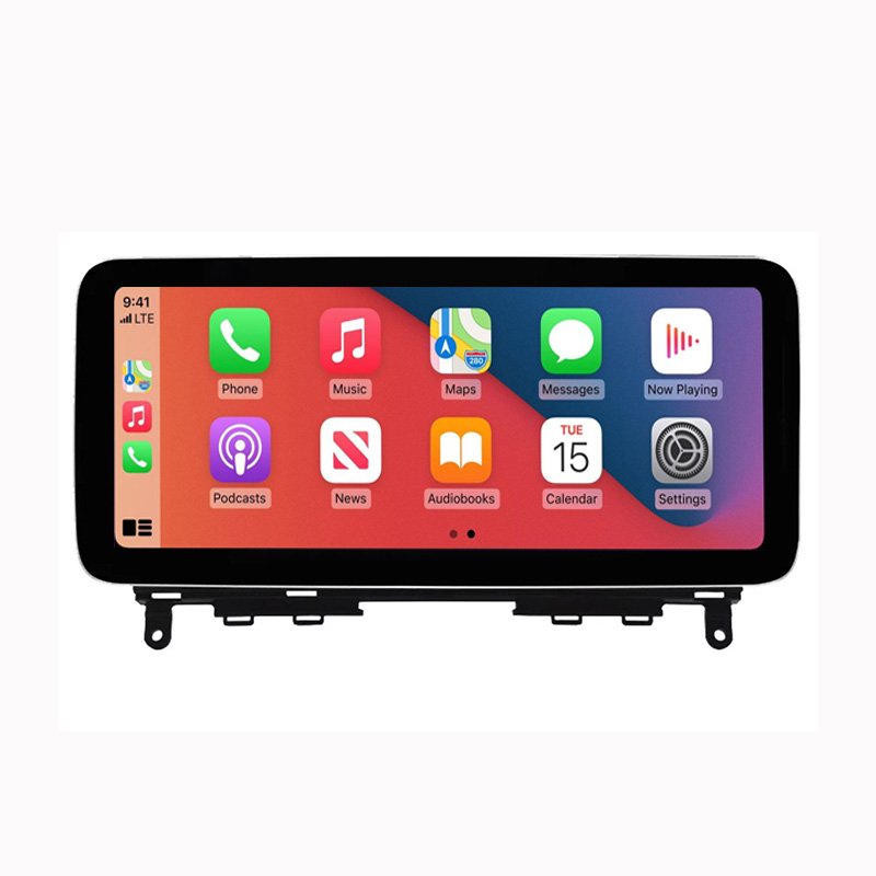 10.25" head unit Support BT Map Video For Mercedes Benz C Class W204 CarPlay Auto Car Multimedia Display HD Screen ON DVD