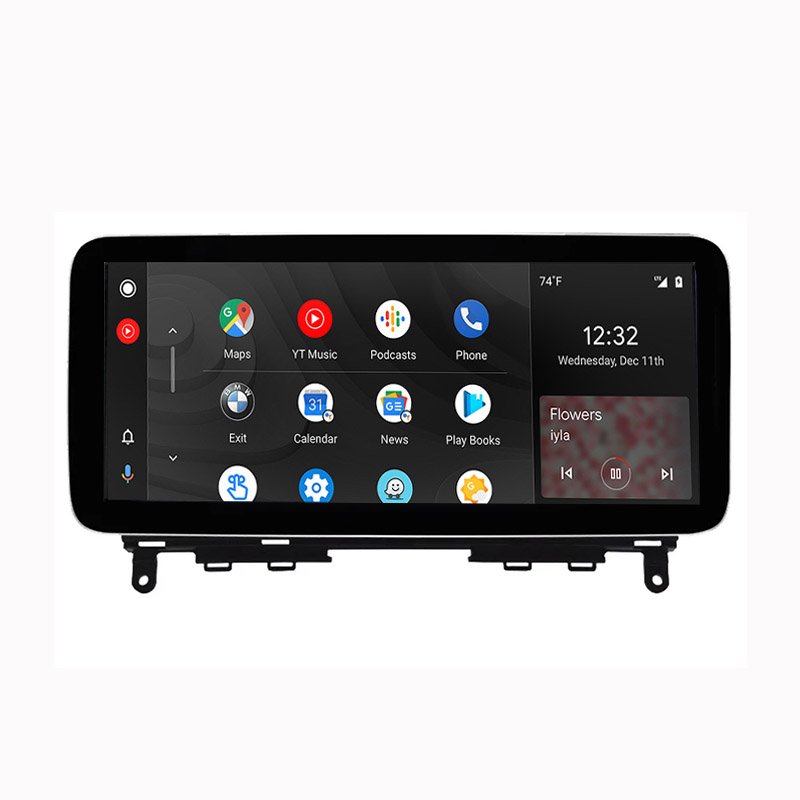10.25" head unit Support BT Map Video For Mercedes Benz C Class W204 CarPlay Auto Car Multimedia Display HD Screen ON DVD