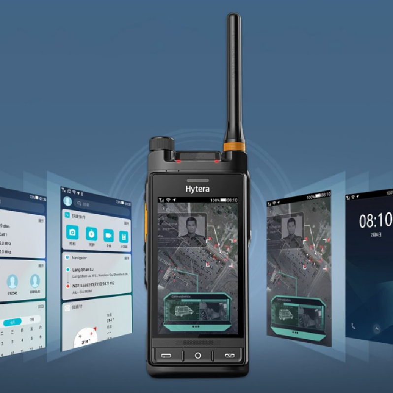 Hytera Pdc760 Multi-mode Dual-mode Rugged Advanced Handheld Radio 4g Lte Android Mobile Phone Zello Walkie Talkie For Hytera