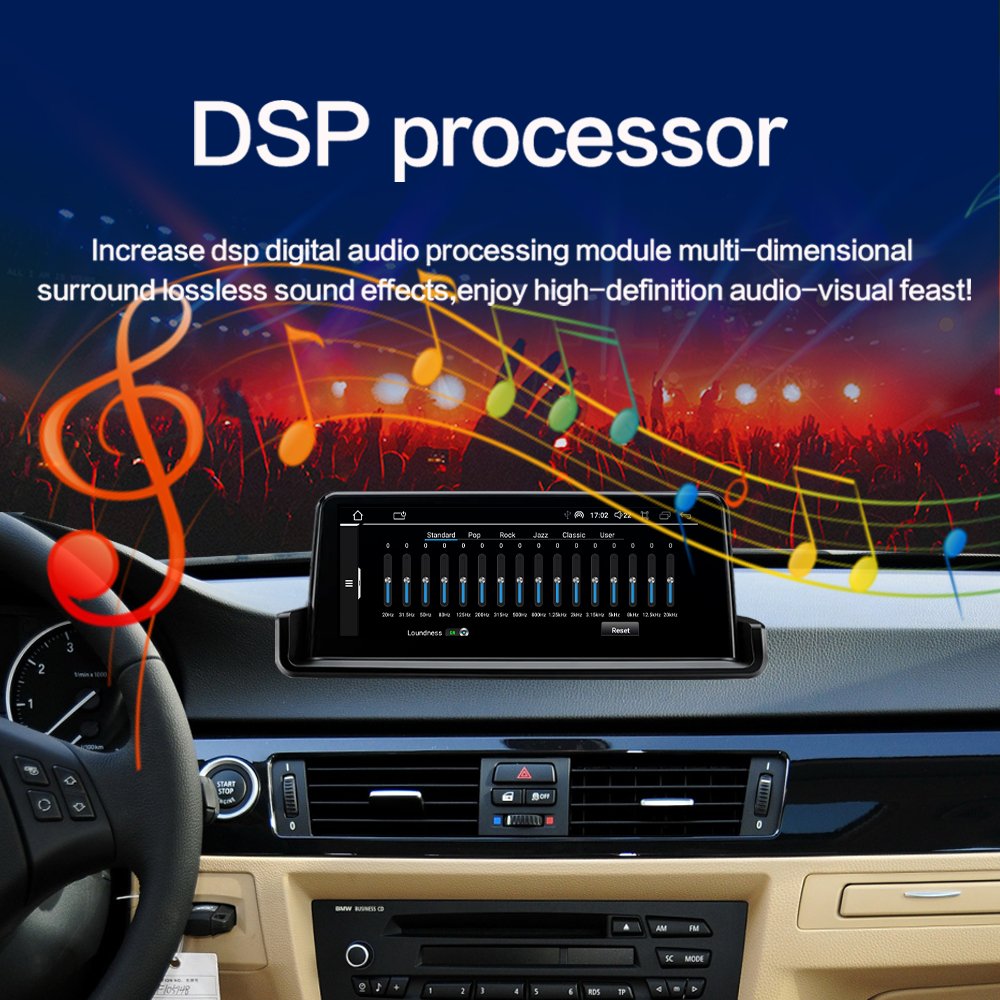 LELV Id8 10.25 Inch Carplay 4g Android 14 Car Gps Stereo Multimedia For Bmw 3series E90 E91 E92 Head Unit Radio Auto Bluetooth