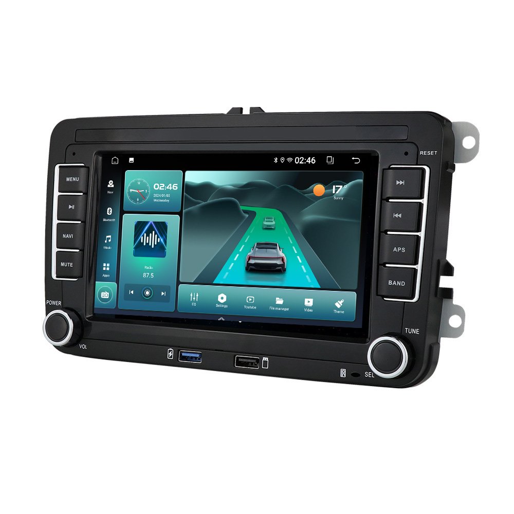 Android Car Radio For Volkswagen VW Passat B6 B7 CC Tiguan Touran GOLF POLO GPS Radio DSP BT5.4 5G+2.4G WIFI6