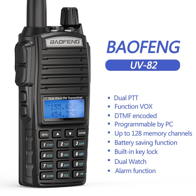 Baofeng BF-1904 dual band two-way civilian hand station handheld mobile walkie talkie