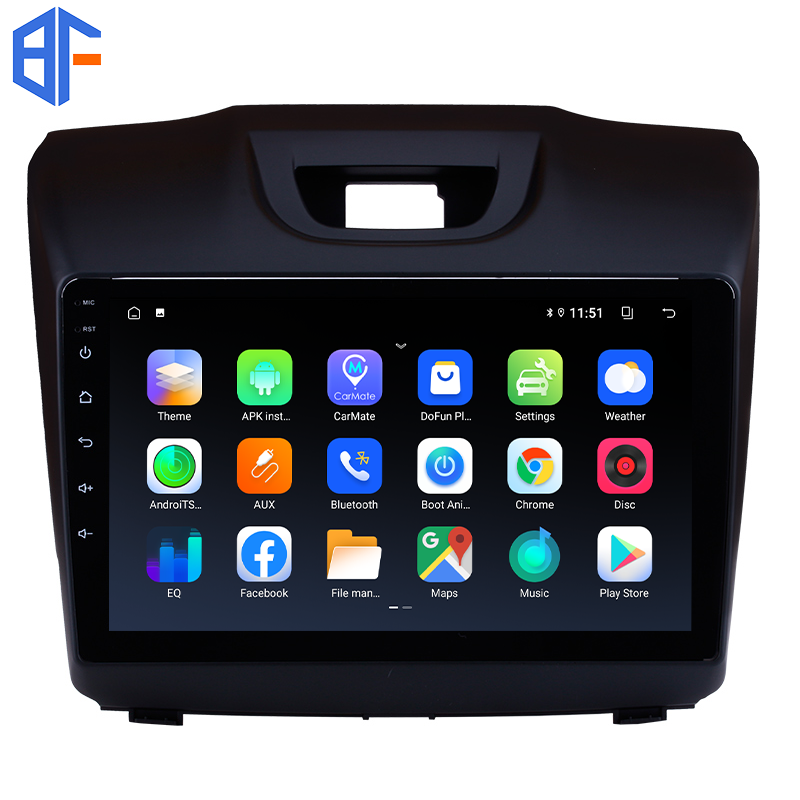 Android 9.0 system car player with gps navigator radio for For ISUZU D-MAX Chevy Chevrolet S10 Trailblazer 2012-2017