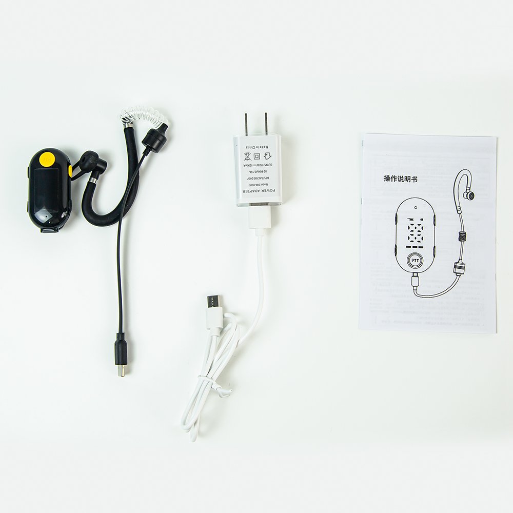 TSSD hotel restaurant suppliestour guide intercom system wireless earpiece Long Range ear hook mini radio walkie talkie earphone